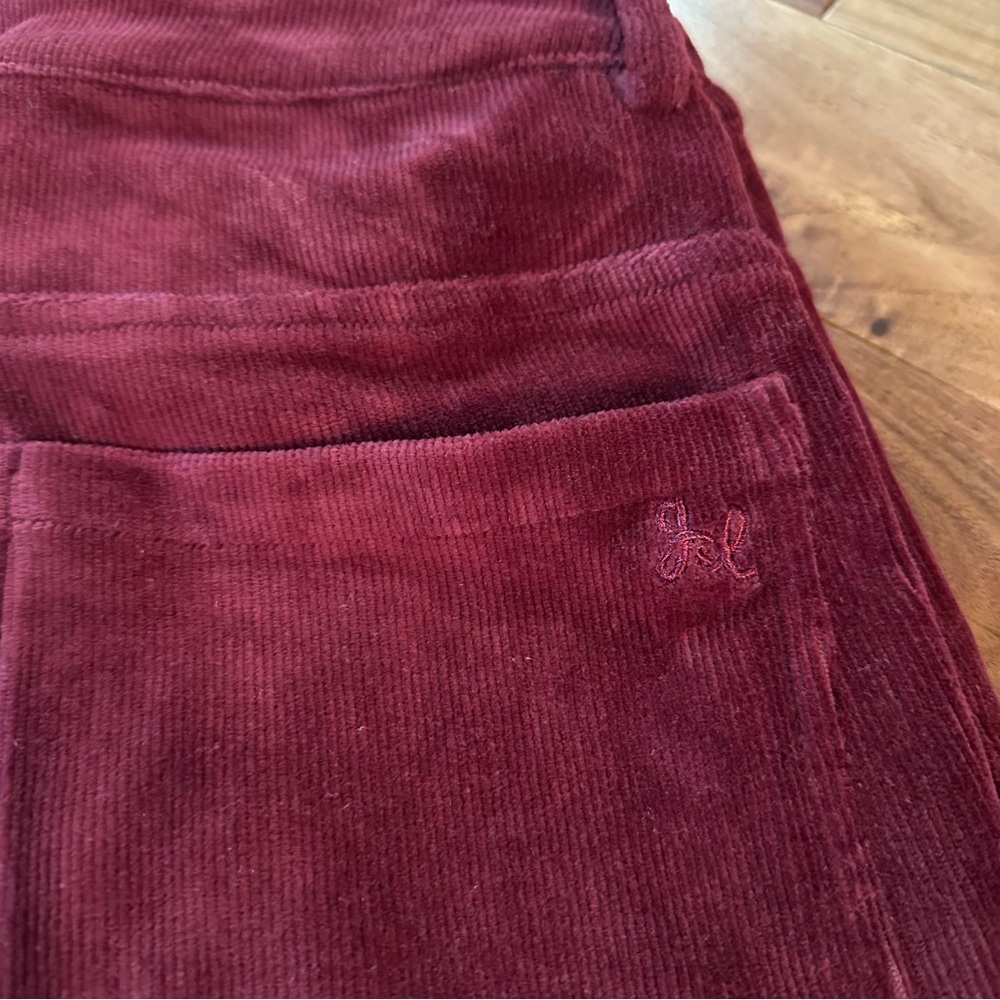 GRACE AND LACE HAPPY PANT CORDUROYS - WINE. Size 12 - Picture 7 of 9